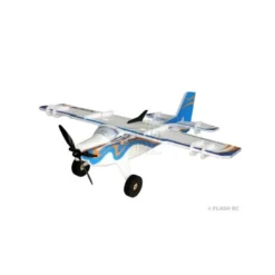 Avion RC Factory Crack Turbo Beaver bleu/orange 'FUN SERIES' env.0.80m