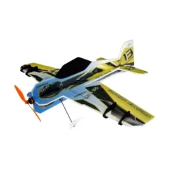 Avion RC Factory Crack Yak 'Lite Series' bleu/jaune env.0.80m