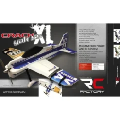 Avion RC Factory Crack Yak XL  Green-Orange env. 1.00m