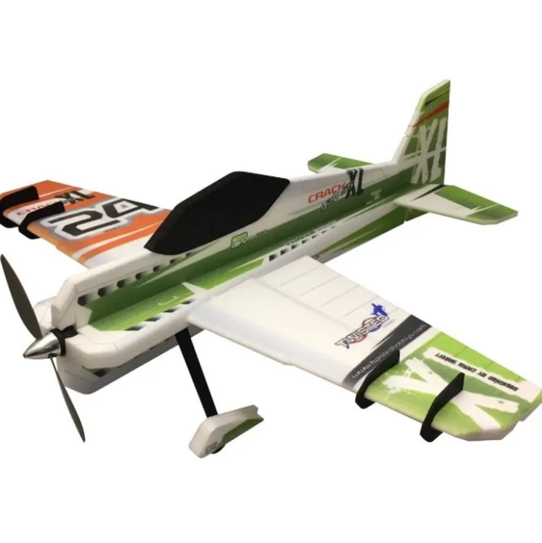 Avion RC Factory Crack Yak XL Green-Orange env. 1.00m