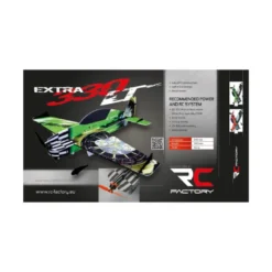 Avion RC Factory Extra 330 'Superlite Series' vert env.0.84m