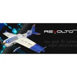 Avion RC Factory Revolto Blue env. 1.02m