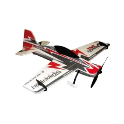 Avion RC Factory Sbach 342 'Backyard Series' rouge/noir env.0.80m