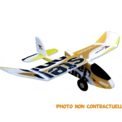 Avion RC Factory Step-One AKCE1000 Vert + Equipement Débutant (Mode 1)