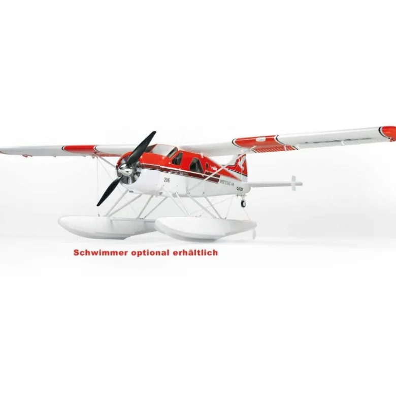 Avion Robbe Air beaver Rouge PNP env.1.52m