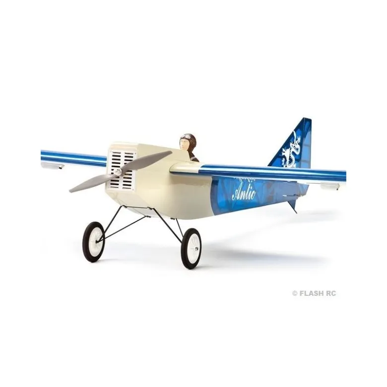 Avion Topmodel CZ Antic crème/bleu ARF env.1.60m