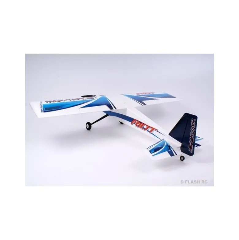 Avion Top Rc Hobby Riot bleu PNP env.1,40m