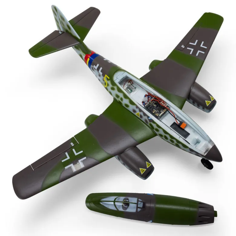 Avion - UMX Me 262 30mm EDF Jet BNF Basic with AS3X and SAFE Select, 660mm