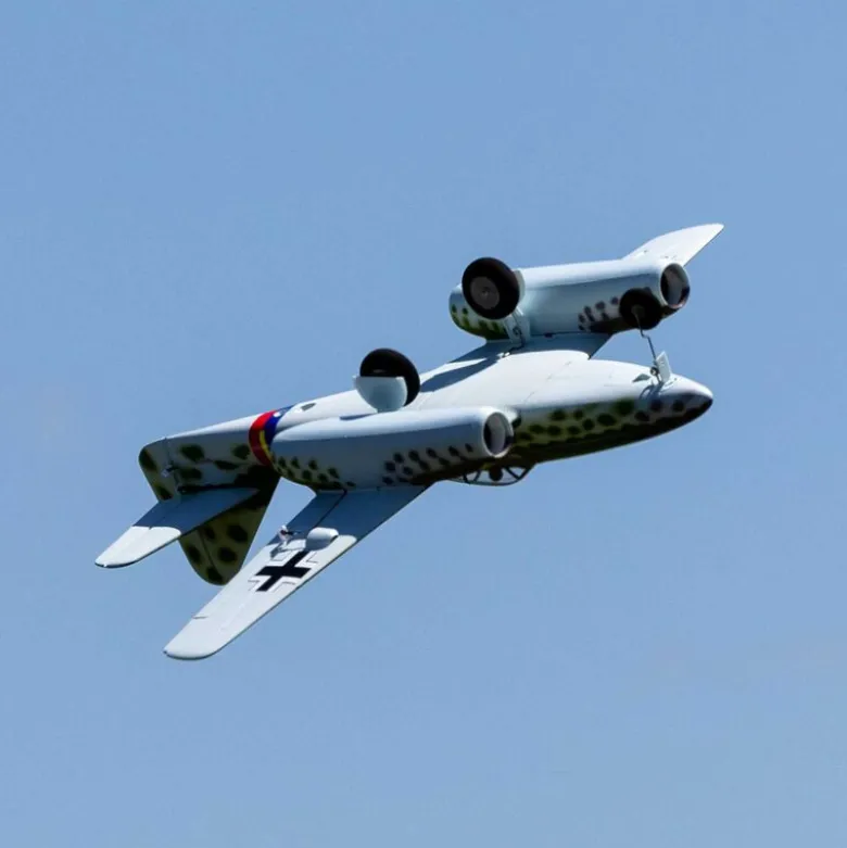 Avion - UMX Me 262 30mm EDF Jet BNF Basic with AS3X and SAFE Select, 660mm