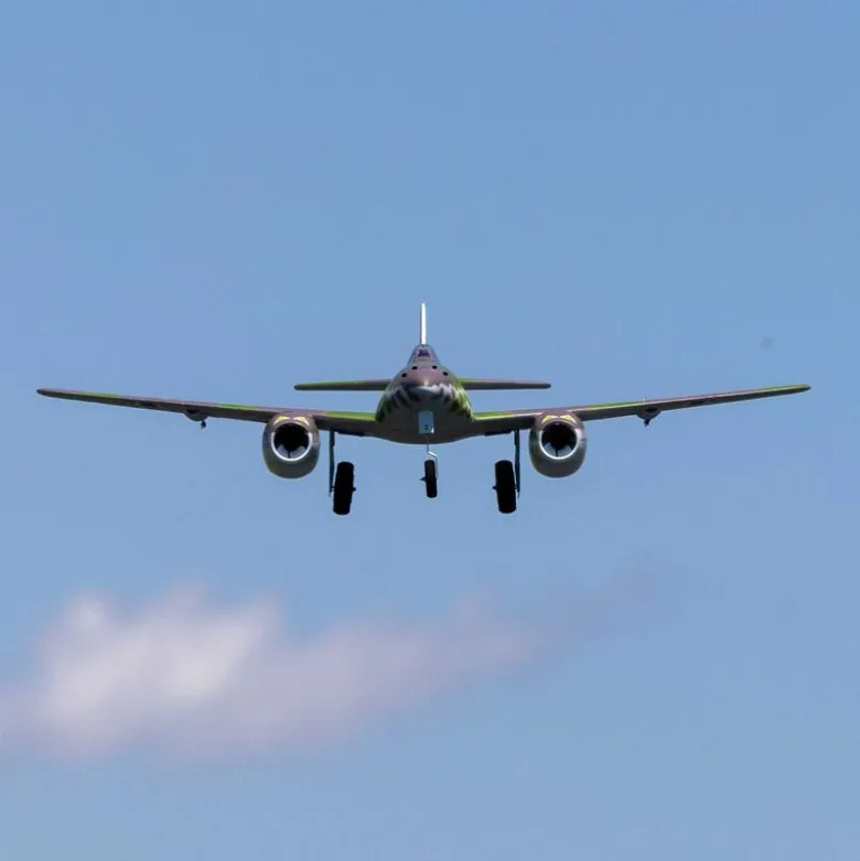 Avion - UMX Me 262 30mm EDF Jet BNF Basic with AS3X and SAFE Select, 660mm
