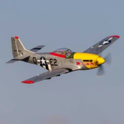 Avion UMX P-51D Mustang “Detroit Miss” BNF Basic avec AS3X et SAFE Select