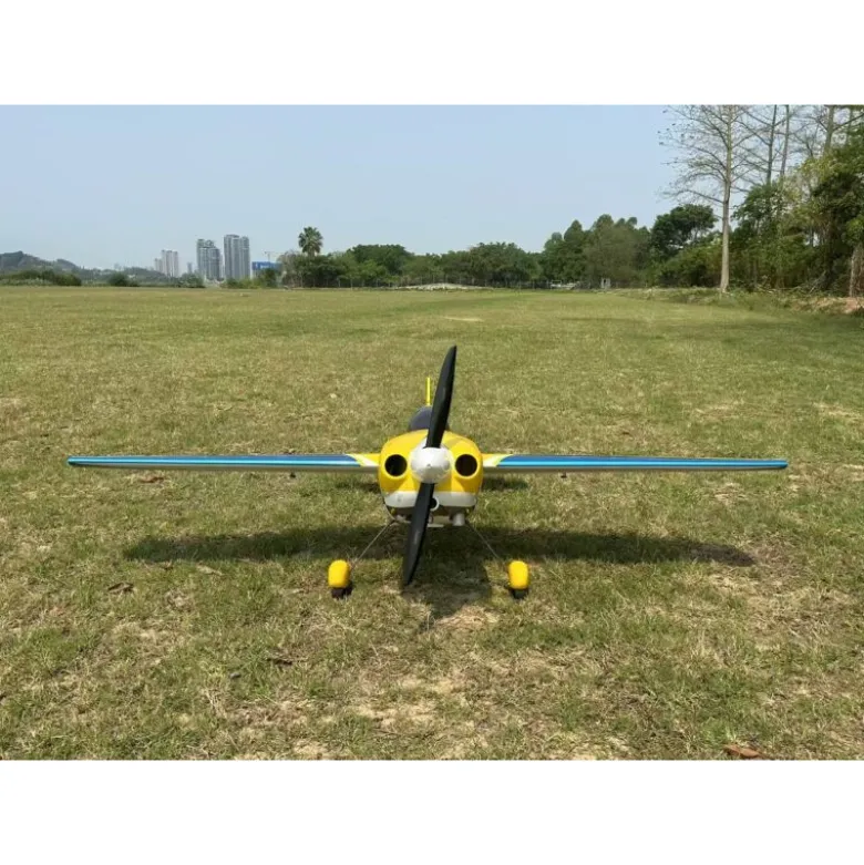 Avion Voltige - PilotRC - EDGE 540 V3 - (env. 2,15m) - Jaune, bleu, gris