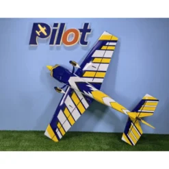 Avion Voltige - PilotRC - EXTRA NG-67 - (env. 1.70) - Bleu, blanc, jaune