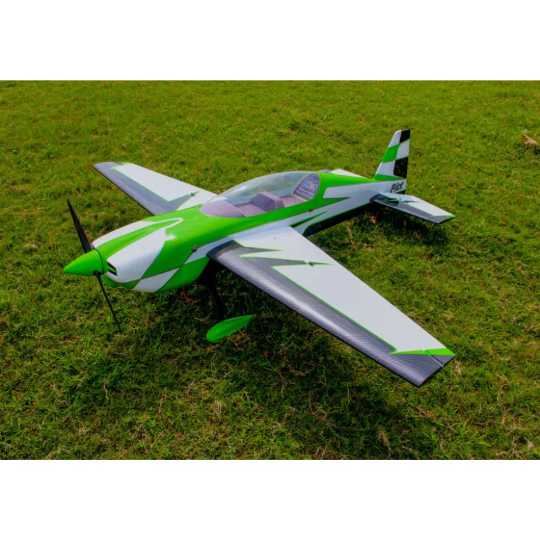 Avion Voltige Pilot RC EXTRA NG 90" - (envergure 2,29m) - Vert, Blanc, Noir