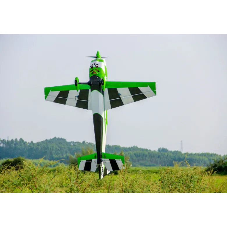 Avion Voltige Pilot RC EXTRA NG 90" - (envergure 2,29m) - Vert, Blanc, Noir