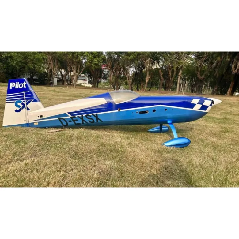 Avion Voltige - PilotRC- EXTRA 330SX - (env. 2,63m) - bleu blanc