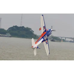 Avion Voltige Pilot RC - Extra 330 SX (envergure 2,29m) Bleu, Blanc, Rouge