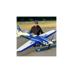 Avion Voltige Pilot RC - Extra 330 SX (envergure 2,29m) Bleu, Blanc, Noir