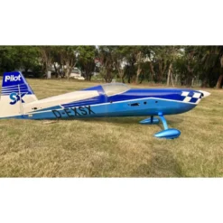 Avion Voltige Pilot RC - Extra 330 SX (envergure 2,29m) Bleu, Blanc, Noir