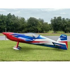 Avion Voltige - PilotRC - Raven 103 (env. 2,62m) - Bleu Blanc Rouge