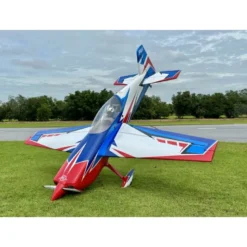 Avion Voltige - PilotRC - Raven 103 (env. 2,62m) - Bleu Blanc Rouge