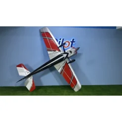 Avion Voltige - PilotRC - SBACH342 - (env. 2.63m) - gris rouge noir
