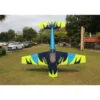 Avion Voltige - Pilot RC - Slick 60 - (env 1.52m) - Vert, Gris, Rouge