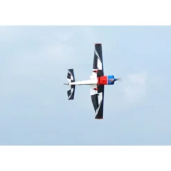 Avion Voltige - Pilot RC - Slick 74 - (env 1.88m) - Bleu, Blanc, Rouge