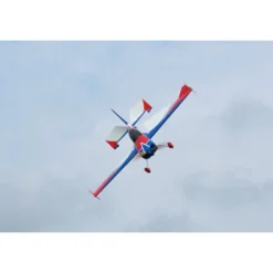 Avion Voltige - Pilot RC - Slick 74 - (env 1.88m) - Bleu, Blanc, Rouge