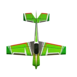 Avion Voltige - Pilot RC - Slick 74 - (env 1.88m) - Vert, Gris, Rouge