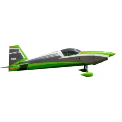 Avion Voltige - Pilot RC - Slick 74 - (env 1.88m) - Rouge, Gris, Blanc
