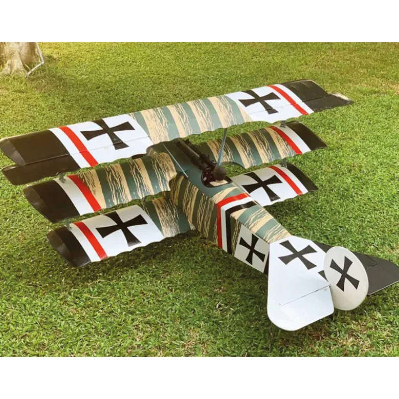 Avion VQ Fokker Dr.1 25cc camouflage version