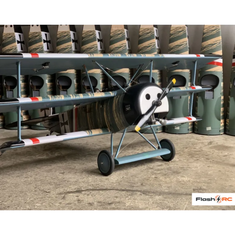 Avion VQ Fokker Dr.1 25cc camouflage version