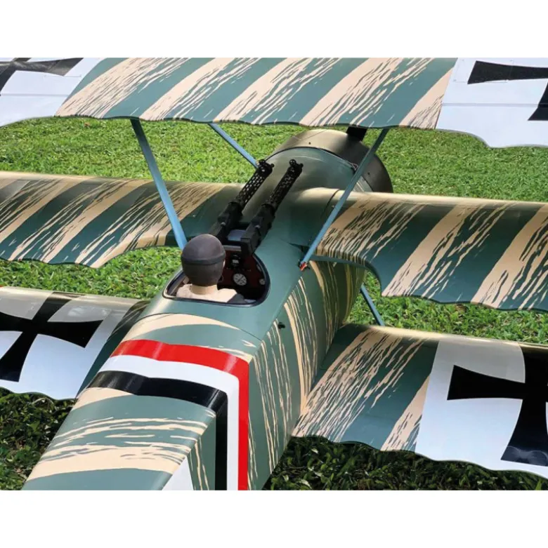 Avion VQ Fokker Dr.1 25cc camouflage version