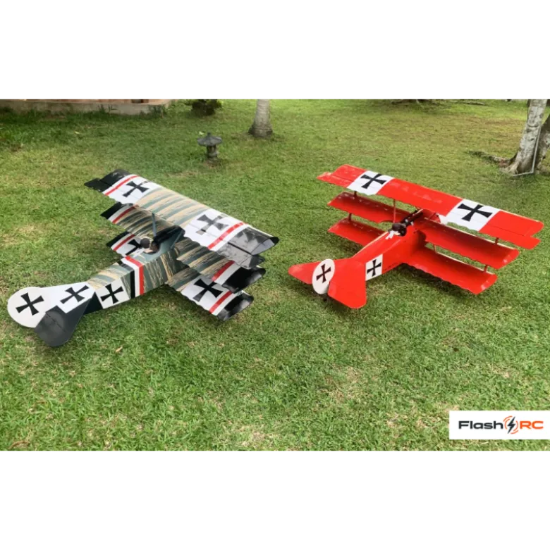 Avion VQ Fokker Dr.1 25cc camouflage version