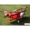 Avion VQ Fokker Dr.1 25cc red baron
