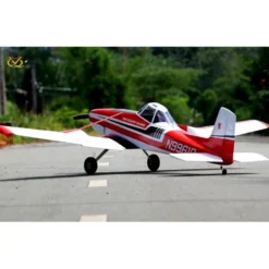 Avion VQ Model Cessna 188 Awagon 60-90 size EP-GP Red - White version ( Wingspan 2 meters)