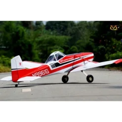 Avion VQ Model Cessna 188 Awagon 60-90 size EP-GP Red - White version ( Wingspan 2 meters)