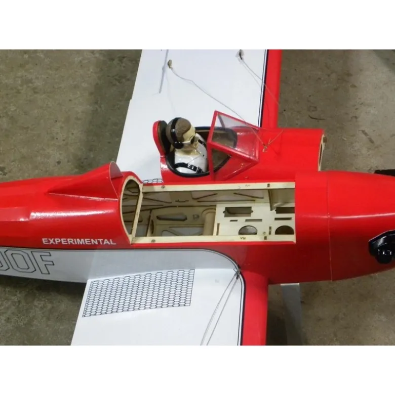 Avion VQ Model Fly Baby 50 EP / GP ( Red ) 1.6 meters wingspan