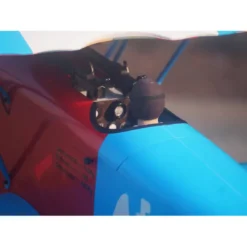 Avion VQ Model Fokker D.VII .120 size EP-GP - Bleu et Rouge