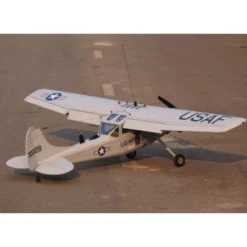 Avion VQ Model L-19 Birddog 55 size EP-GP ( 1,72m envergure) version argent