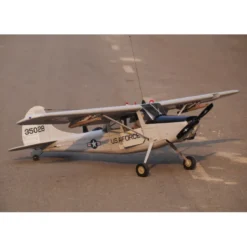 Avion VQ Model L-19 Birddog 55 size EP-GP ( 1,72m envergure) version argent