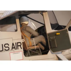 Avion VQ model L-19 Cessna Bird Dog grey U.S Version 1.70m