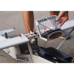 Avion VQ model L-19 Cessna Bird Dog grey U.S Version 1.70m