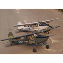 Avion VQ model L-19 Cessna Bird Dog grey U.S Version 1.70m