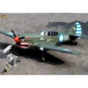 Avion VQ Model P-40 Kitty Hawk 1.57m + Saito FA-62B Moteur methanol 4 temps