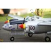 Avion VQ Model P-38 twin 2.1m version verte