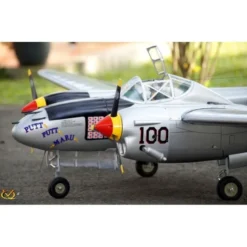 Avion VQ Model P-38 twin 2.1m version verte