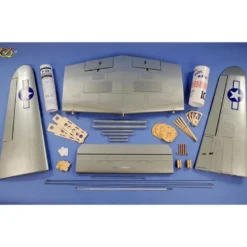Avion VQ Model P-38 twin 2.1m version verte