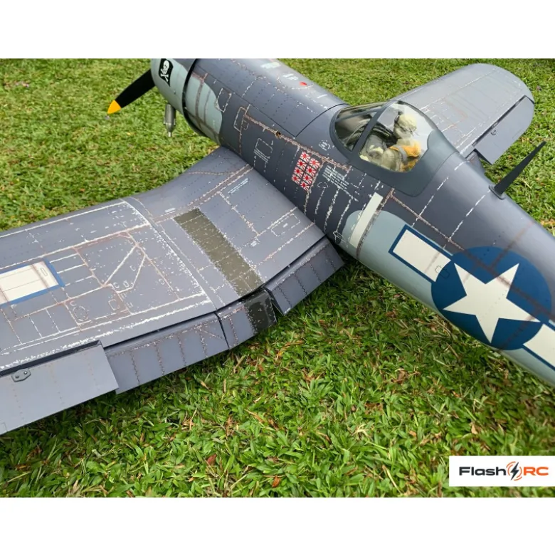 Avion VQ Models Corsair F4U camouflage / 1810mm ARF Warbird